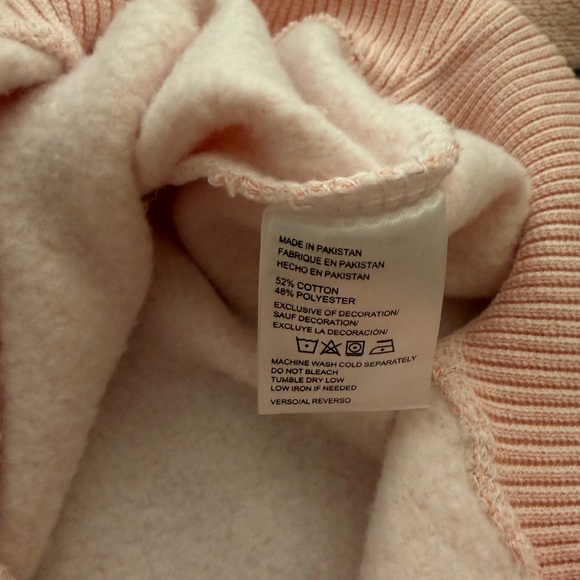 Destin Florida Crewneck Swearshirt Pink Small - Picture 3 of 3